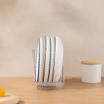 Acrylic Vertical Plate Organiser Rack Countertop | Kisasahome Kenya