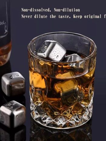 Reusable Stainless Steel Ice Cubes Wine Stones Non-Diluting | Kisasahome Kenya