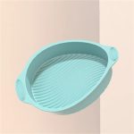 Round Silicone Baking Tin Non-Stick with Handles | Kisasahome Kenya