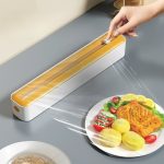 Cling Film Cutter Dispenser Sliding Blade Safe Cut | Kisasahome Kenya