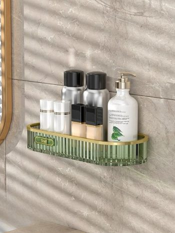 Acrylic Bathroom Shelf Rectangular Wall Organizer | Kisasahome Kenya