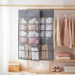 Dual-Sided Hanging Closet Organiser 30 Pockets Bra Socks | Kisasahome Kenya