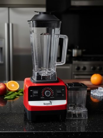 2 in 1 Blender, Super Blender, Juice Maker, Low Noise, 2 Speeds with Pulse Function, 1000 Watts, 2.0L ILB-1000T