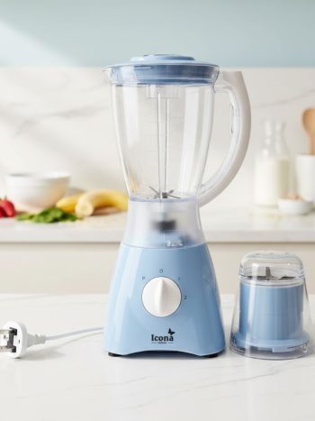 2 in 1 Blender, Super Blender, Juice Maker, Low Noise, 2 Speeds with Pulse Function, 350Watts, 1.5L ILB-700T