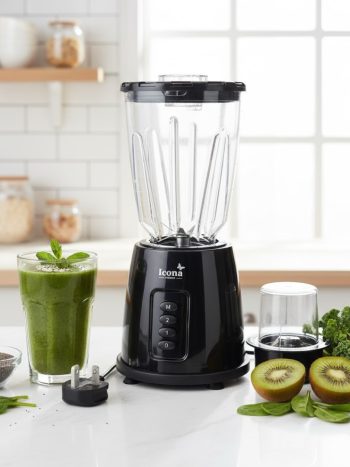 2-in-1 Blender & Grinder 1.5L 350W with Pulse ILB-650T | Kisasahome Kenya