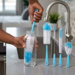 5pcs Long Bottle Cleaning Brush Set / Straw Tumbler Jar Kitchen | Kisasahome Kenya