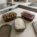 3pcs BPA Free Plastic Containers 600ml Storage Containers