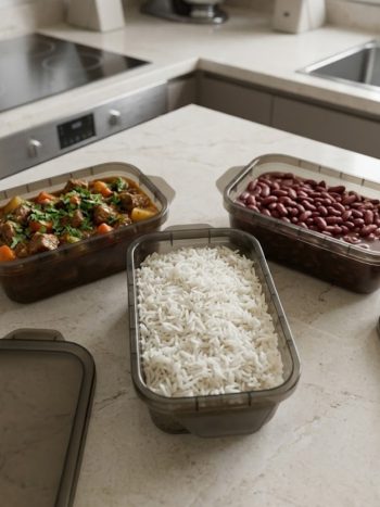 3pcs BPA Free Plastic Containers 600ml Storage Containers