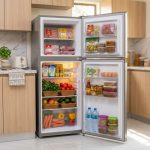 SmartPro 138L Double Door Refrigerator SFR-175-DT-I | Kisasahome Kenya