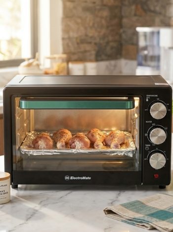 ElectroMate 20L Electric Baking Oven Rotisserie 1500W | Kisasahome Kenya