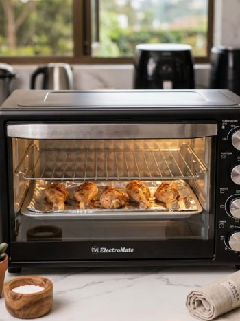 ElectroMate 45L Electric Baking Oven Rotisserie 2000W EO02 | Kisasahome Kenya