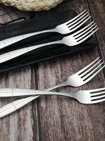 12Pcs Stainless Steel Dinner Forks Mirror Polished | Kisasahome Kenya