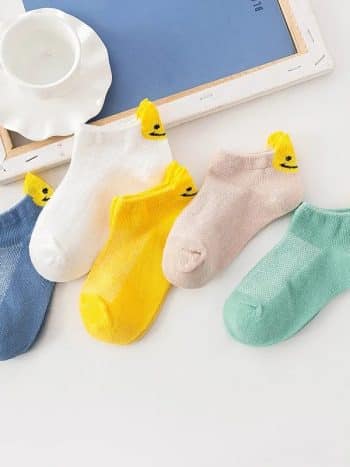 Breathable Liner Heel Socks Ankle Cut Cartoon - Kisasahome Kenya