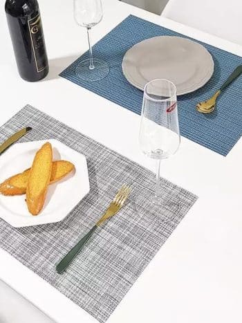 6Pcs Pvc Table Mats