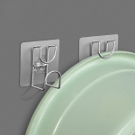 Wall Hooks No-Drill Stainless Steel Basin Hanger 5Pcs | Kisasahome Kenya