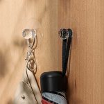 Crystal Self-Adhesive Wall Hooks No Drill 10pcs | Kisasahome Kenya