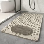 Bathroom Shower Mat with Massager Foot Scrubber — Kisasahome Kenya