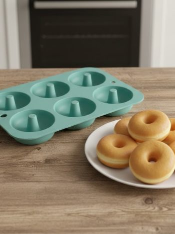 6Pcs Silicone Donut Baking Mould | Kisasahome Kenya