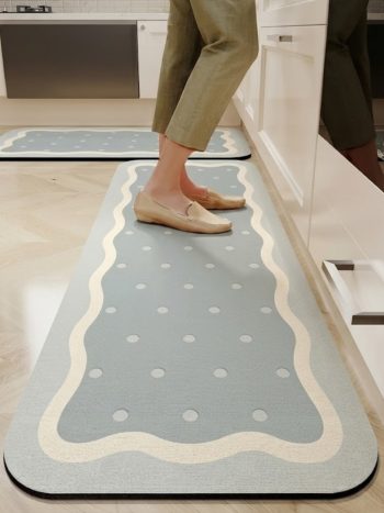 Anti-Fatigue Kitchen Mat Set 2-Piece Non-Slip Absorbent | Kisasahome Kenya
