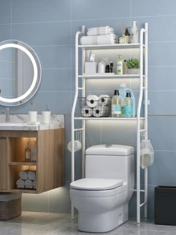 Over Toilet Washing Machine Storage Rack 3-Tier - Kisasahome Kenya.