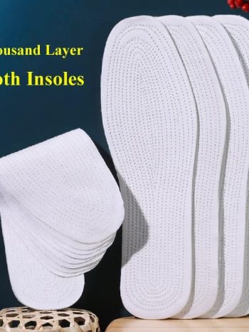 10Pcs Breathable Anti-Odour Disposable Wood Pulp Insoles | Kisasahome Kenya
