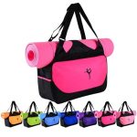 Waterproof Yoga Sports Bag, Adjustable Shoulder Strap Fitness Bag, Casual Bag, Oxford Material, Wear-Resistant, Durable