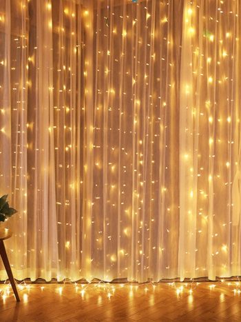 Curtain Lights 3m x 3m 300 LED USB Remote 8 Modes | Kisasahome Kenya