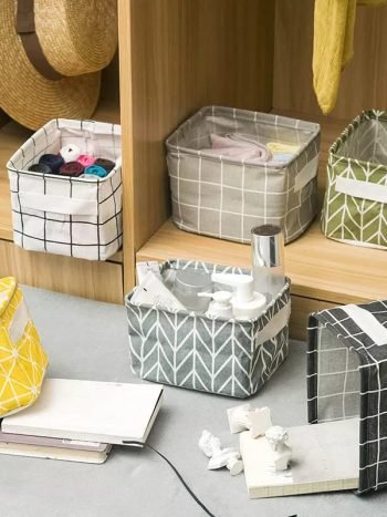 Minimalist storage baskets