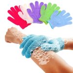 Exfoliating Shower Bath Gloves Pair Deep Clean | Kisasahome Kenya