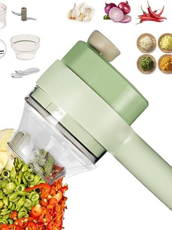 4 in 1 Portable Electric Vegetable Cutter