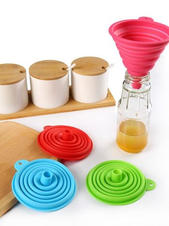 Collapsible Silicone Funnel