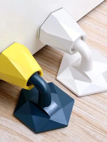 Door Stopper No Drill Diamond Shape Silicone Anti-Slam | Kisasahome Kenya