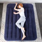 Intex Air Bed With Electric Pump 3*6 With Head Rest