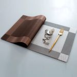 PVC Table Mats Set of 6 Heat Resistant Non-Slip | Kisasahome Kenya
