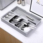 Extendable Utensils Cutlery Drawer Organizer