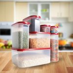 6-Piece Airtight Food Storage Containers Silicone Seal | Kisasahome Kenya