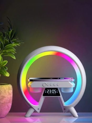 Bluetooth Speaker Wireless Charger Lamp Alarm Clock X63 | Kisasahome Kenya