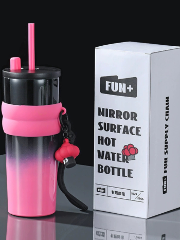 710ml Ombre Insulated Tumbler Straw Lid & Grip Band | Kisasahome Kenya