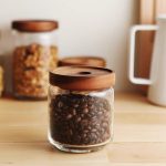 200ml Glass Storage Container with Bamboo Lid Airtight | Kisasahome Kenya