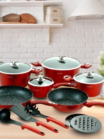 Edenberg 15pcs Marble Cookware Set EB-5612
