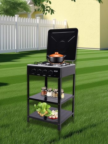 4 Gas Burner Table Top Cooker