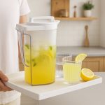 1.6L Airtight Acrylic Jug Screw Lid Leak-Proof | Kisasahome Kenya