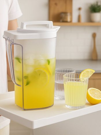 1.6L Airtight Acrylic Jug Screw Lid Leak-Proof | Kisasahome Kenya