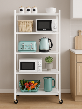 5 Layer Foldable Kitchen Rack