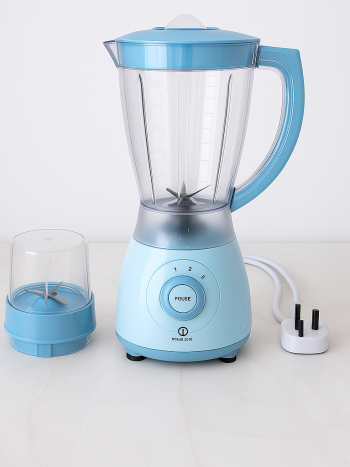 2 in 1 Blender, Super Blender, Juice Maker, Low Noise, 3 Speeds with Pulse Function, 500Watts, 1.5l Jug -SBL-854WB