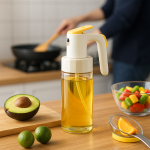 180ml Oil Spray Bottle with Mister Pump Glass | Kisasahome Kenya
