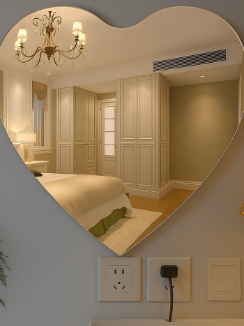 40*40 Heart Shaped Mirrors