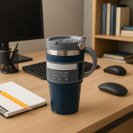 500ml Vacuum Insulated Mug Stainless Steel with Straw | Kisasahome Kenya