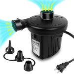 Electric Air Pump Inflate & Deflate 3 Nozzles | Kisasahome Kenya