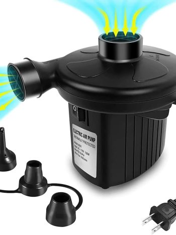 Electric Air Pump Inflate & Deflate 3 Nozzles | Kisasahome Kenya